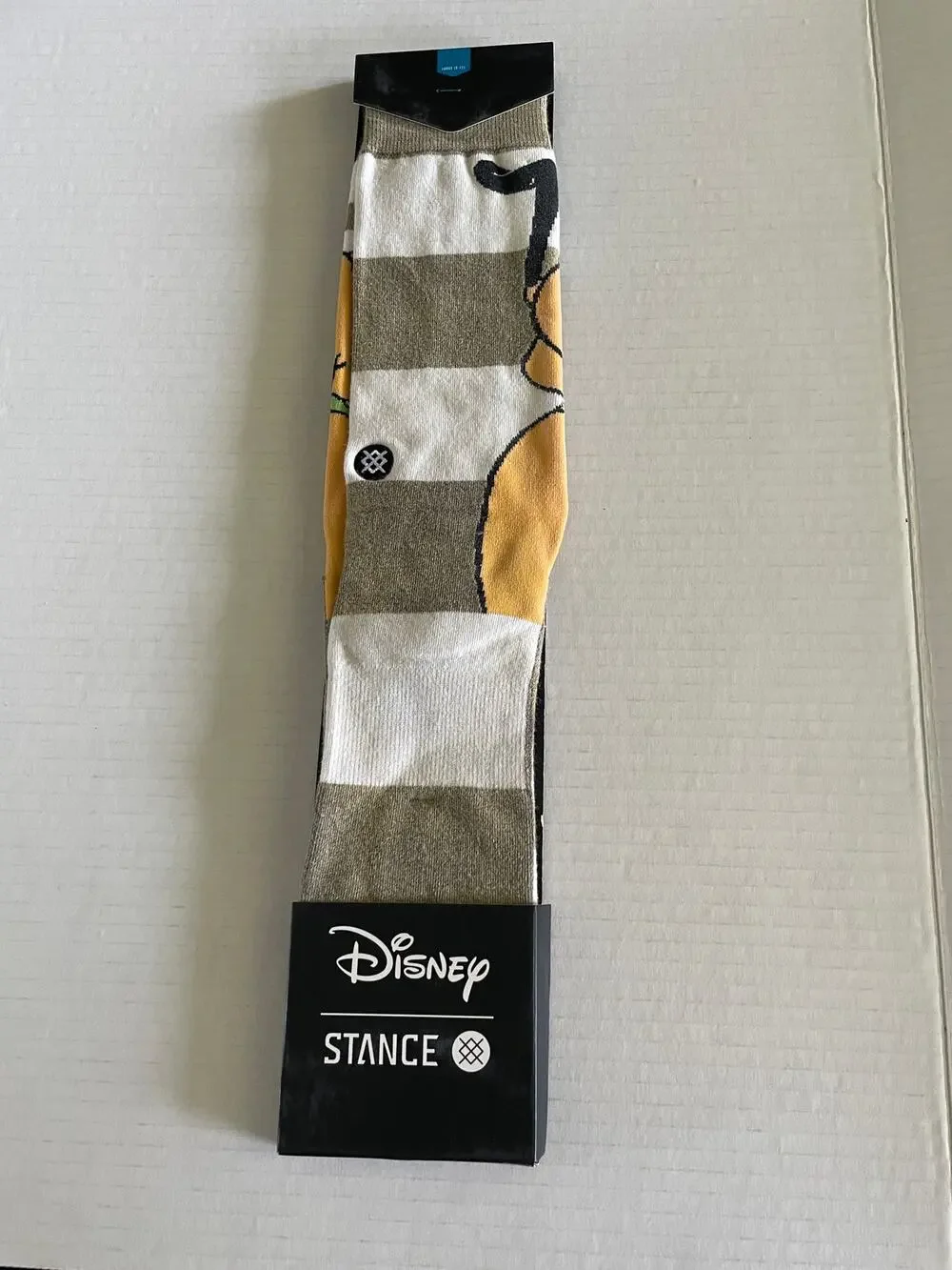 Stance Disney Pluto Crew Socks Size L NEW